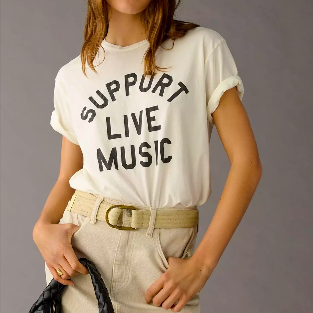 NWOT Original Retro Brand - SUPPORT LIVE MUSIC T-Shirt ✨